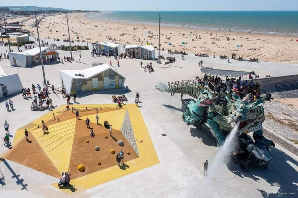 Magnifique Studio Calais Plage Exterior foto